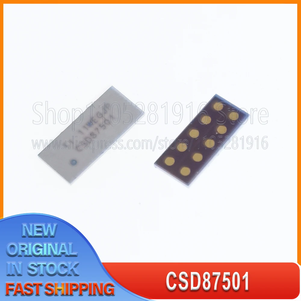 

5~20PCS/LOT CSD87501 30V Dual N-Channel Common Drain CSD87501L CSD87501LT 10-XFLGA 100% New Spot stock