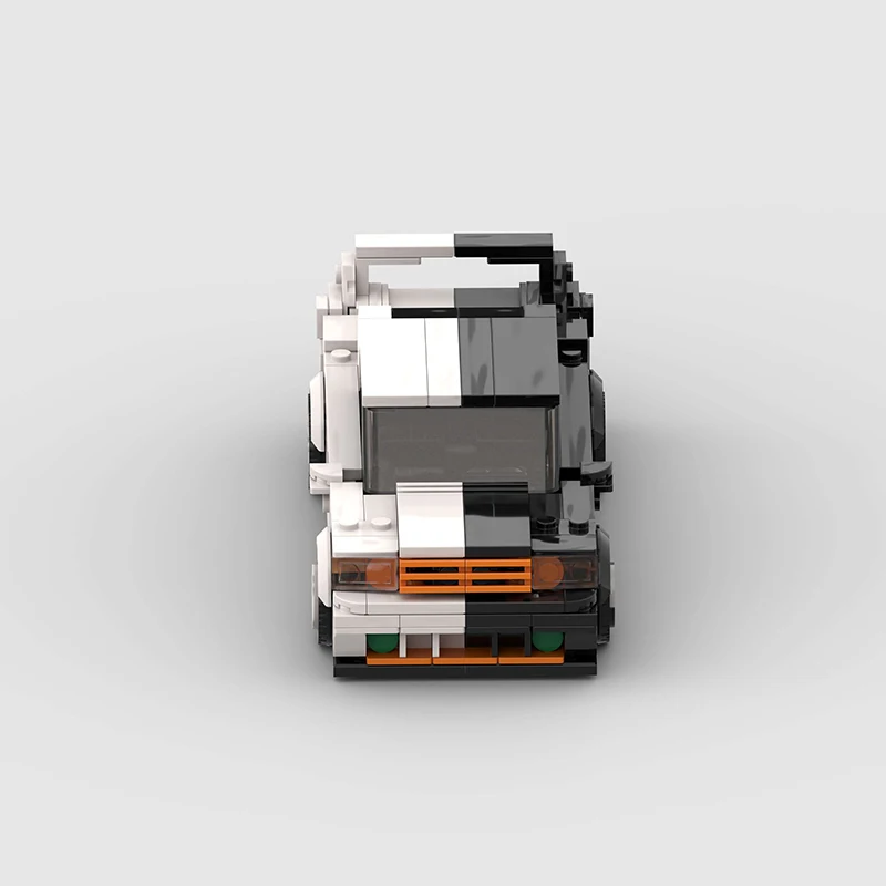 Moc carro clássico velocidade campeões super corrida f1 veículo modelo bloco de construção corrida rally brinquedo cidade técnica