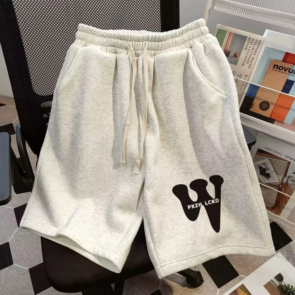 Men's 2026 New Hot Summer M-8XL Oversized Shorts Simple Shorts Brand Sports Shorts Loose Elastic Waist Drawstring Shorts for Men