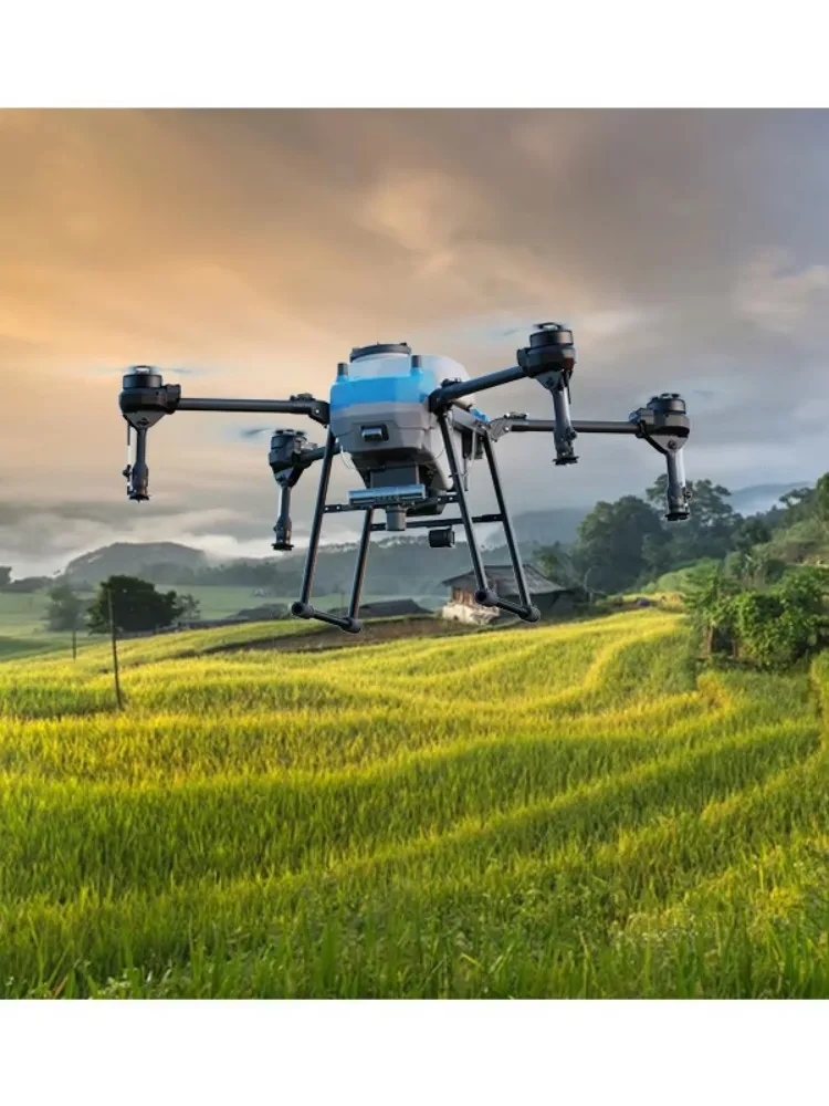 AGR B100 spraying and spreading agriculture drone Connect to the network for autonomous operation of crop protection drones