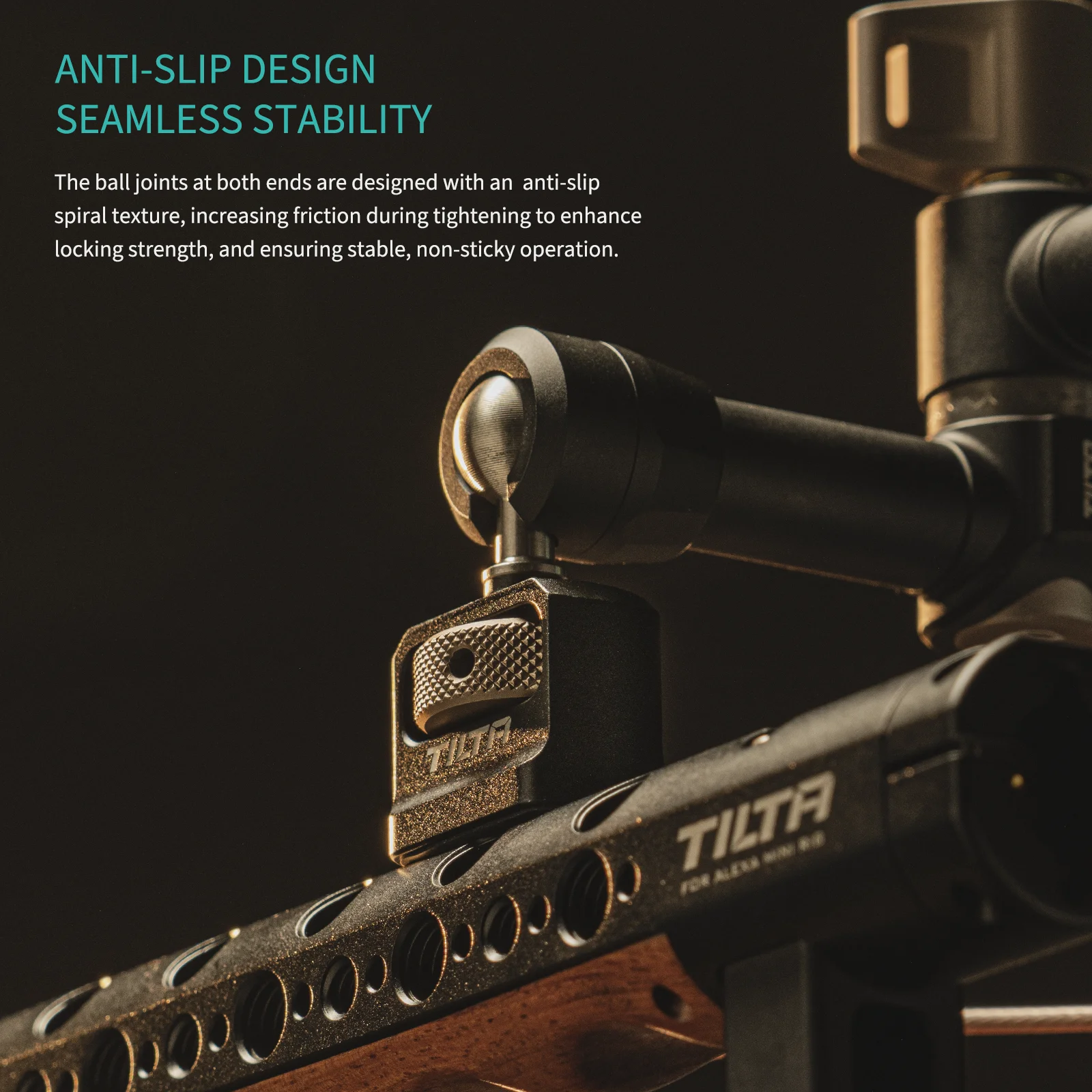 TILTA Pro Articulating Arm 10 inch with Dual NATO Attachments 1/4 Threaded Screw For Sony DSLR Camera To Mount Cage Monitor