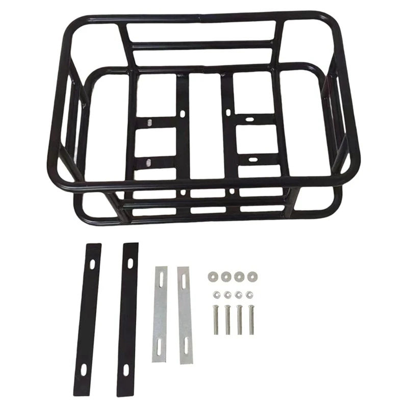 Front Frame Bike Basket Rear, Bicycle Basket Handlebar Front Rear Hanging Bike Cycling Accessoris Panniers