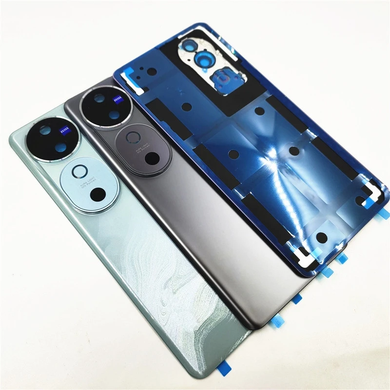 Tylna obudowa baterii do telefonu Vivo V40, zamiennik, wraz z obudową tylną i osłoną obiektywu aparatu. — zdjęcie produktu 2