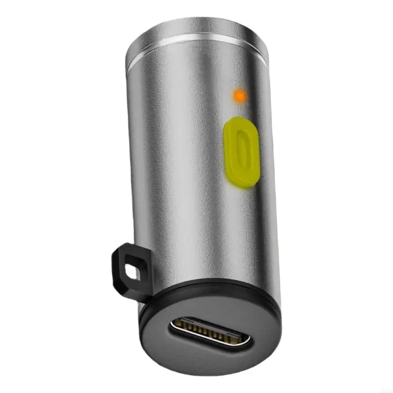 1pc portátil mini tipo c isqueiro usb c ignição sem bateria isqueiro elétrico para fácil ignição em qualquer momento condições climáticas