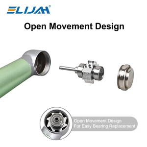 2/4ホールカラフルな標準ヘッドプッシュボタン歯科高速ハンドピースシングルウォータースプレーエアタービン歯科用品 10ベストセールスデンタルハンドピース-5