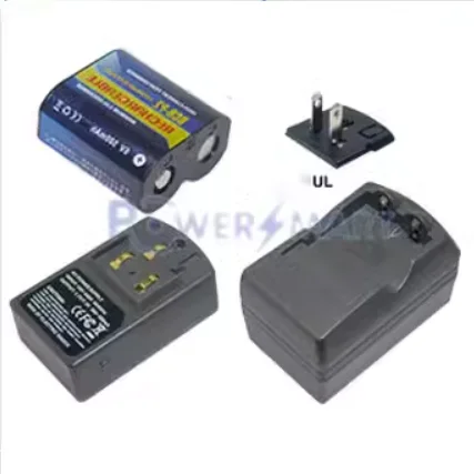 

Compatible with Panasonic CR-P2 lithium battery 6V and 2CP4306 infrared sensor CRP2 rechargeable (1 battery + 1 charger)