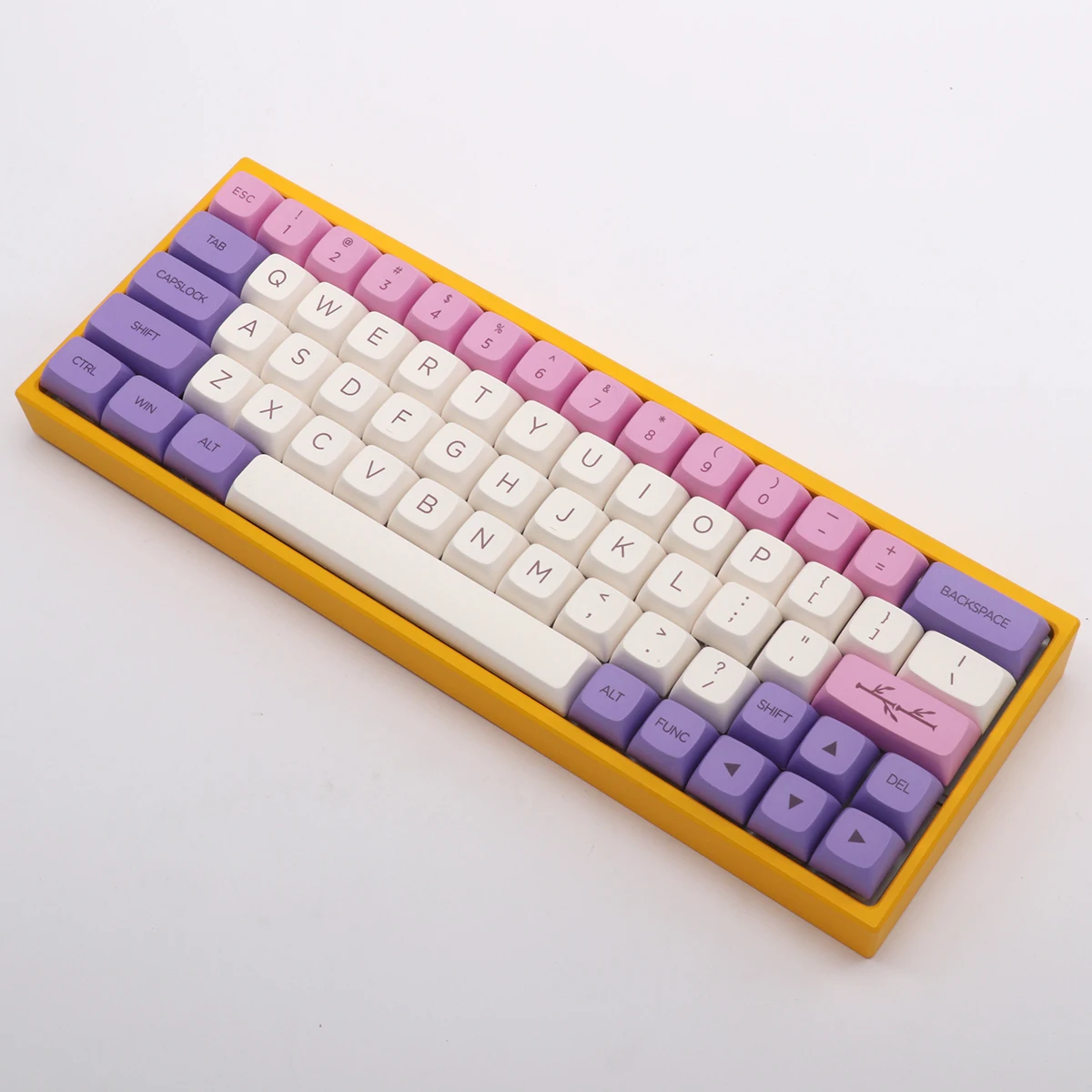 Keypro Hana Ethermal Dye Sublimation fonts PBT keycap per tastiera meccanica USB cablata 137 keycaps