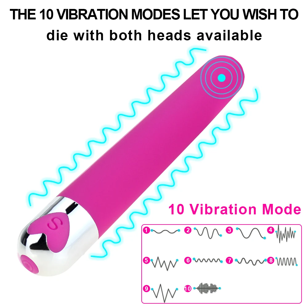 10 Speed Mini Bullet Vibrator for Women Fast Orgasm Clitoris Stimulator Rechargeable Female Masturbation Goods Sex Toy for Adult