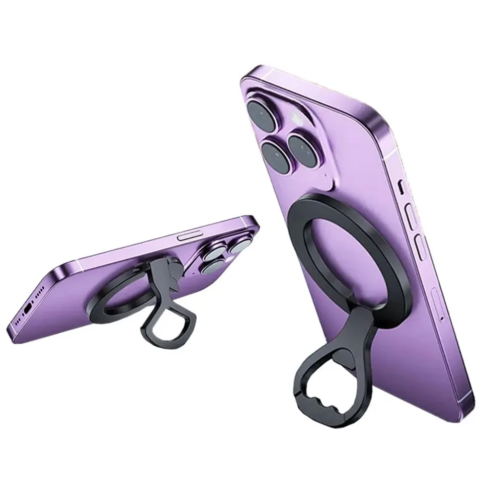 Magnetischer Auto-Handyhalter mit Fingerring, Starker Magnetständer, Flaschenöffner für Magsafe iPhone 17 16 15 14 13 12 Pro Max