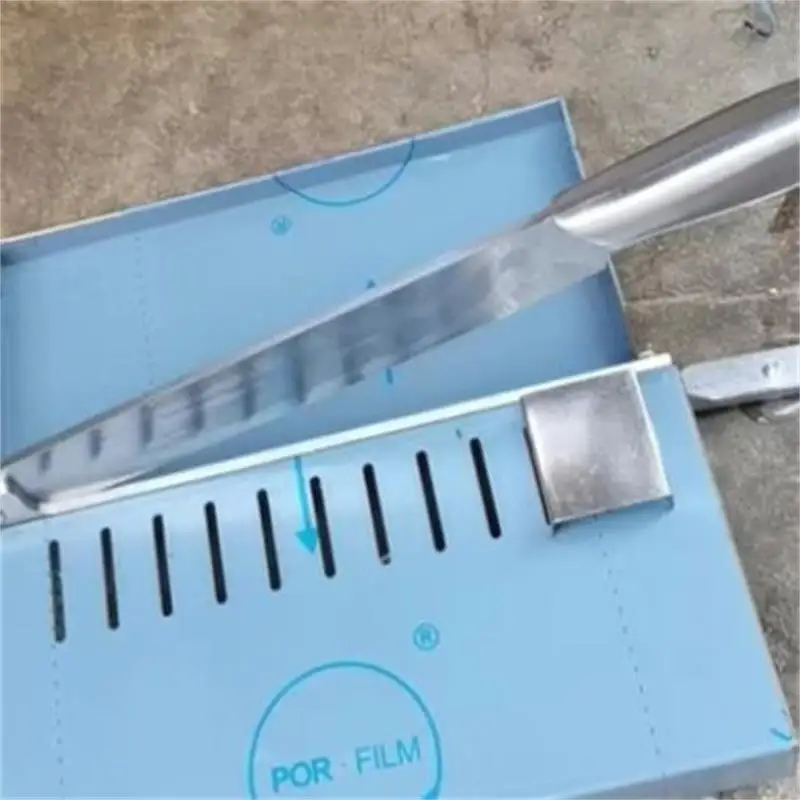 Manual Frozen Meat Slicer Stainless Steel Bone Cutter Rib Fish Chicken Beef Chopper Machine for Home Cooking Commercial