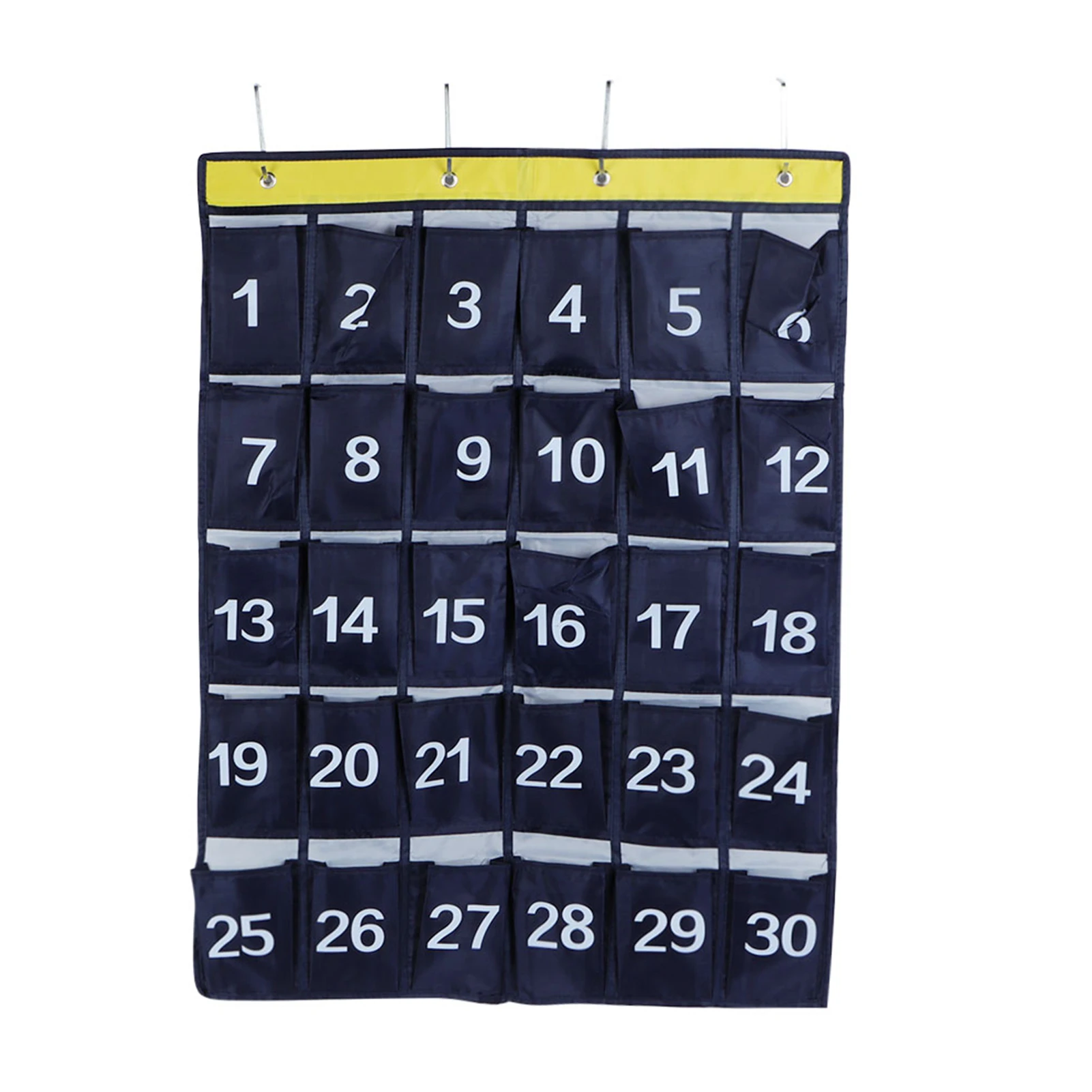 1pc hängende Tasche 30 Taschen Wandbehang Aufbewahrung tasche Telefon halter hängende Organizer mit Zahlen hängen Aufbewahrung steiler