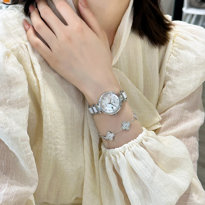 Женский стиль Роскошная нишевая Мода темперамент Улучшенный чувство студенческий Календарь Водонепроницаемый известный бренд оригинальный подарок на день рождения