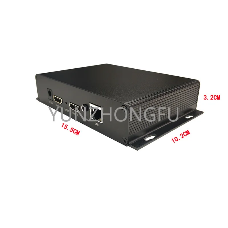 HDMI ring-out HD video encoder srt rtmp pushes h265 to connect NVR to record iptv.