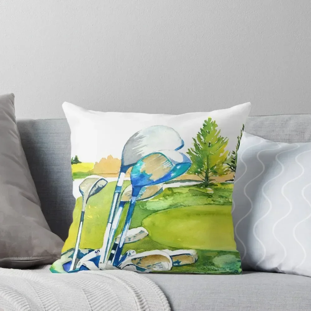 

Golf series - Great anticipation Throw Pillow Cushion Child Decorative Sofa Cushions Sofas Covers pillow