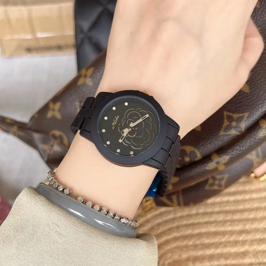 여성용 우아한 레트로 트렌드 캔디 컬러 시계, 학생 시계, 생일 선물, 클래식 심플, 자동 방수 쿼츠, 신제품