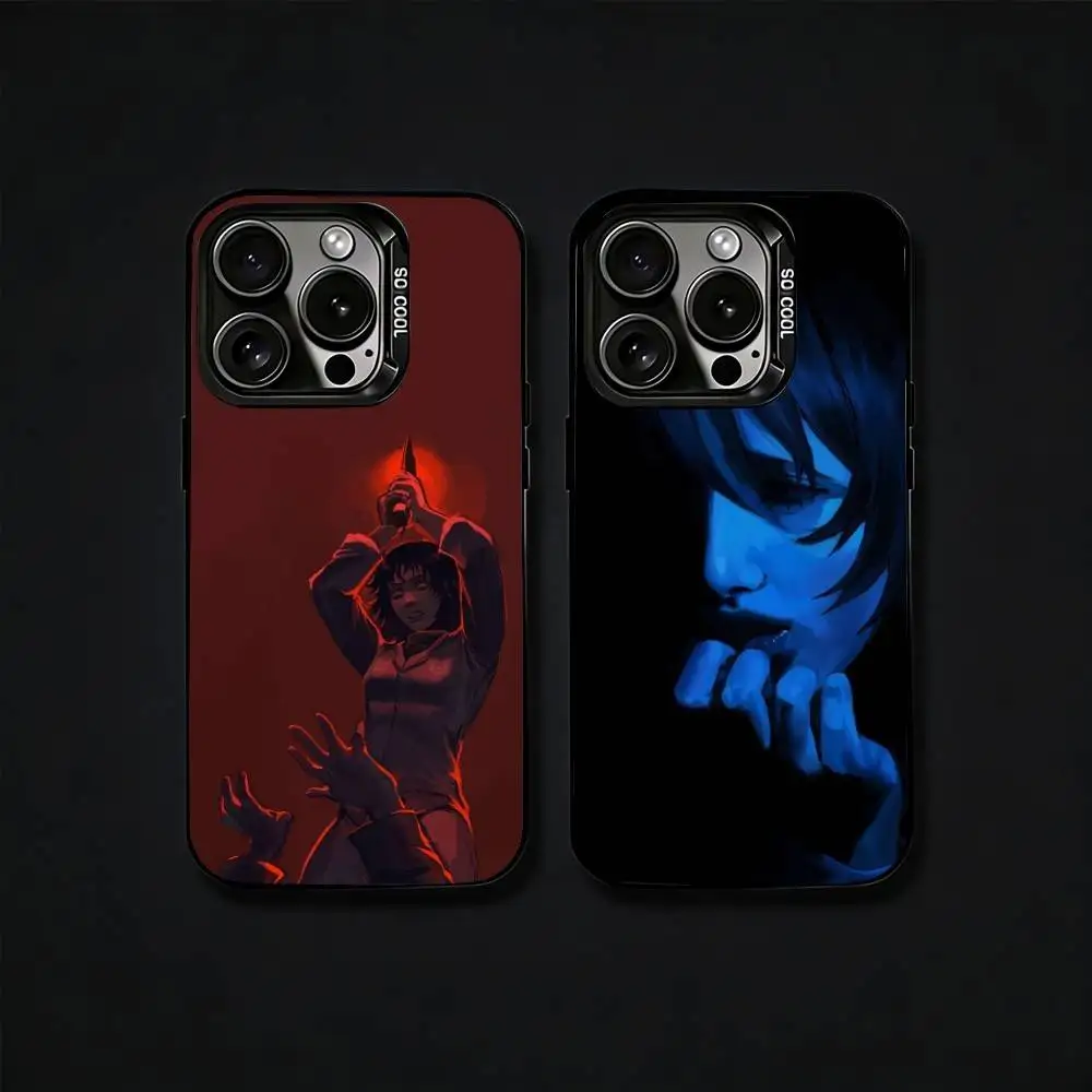 

Game M-Mouthwashing Phone Case For iPhone17, 16,15,14,13,12 Pro Max Black Candy Matte Shockproof Cover