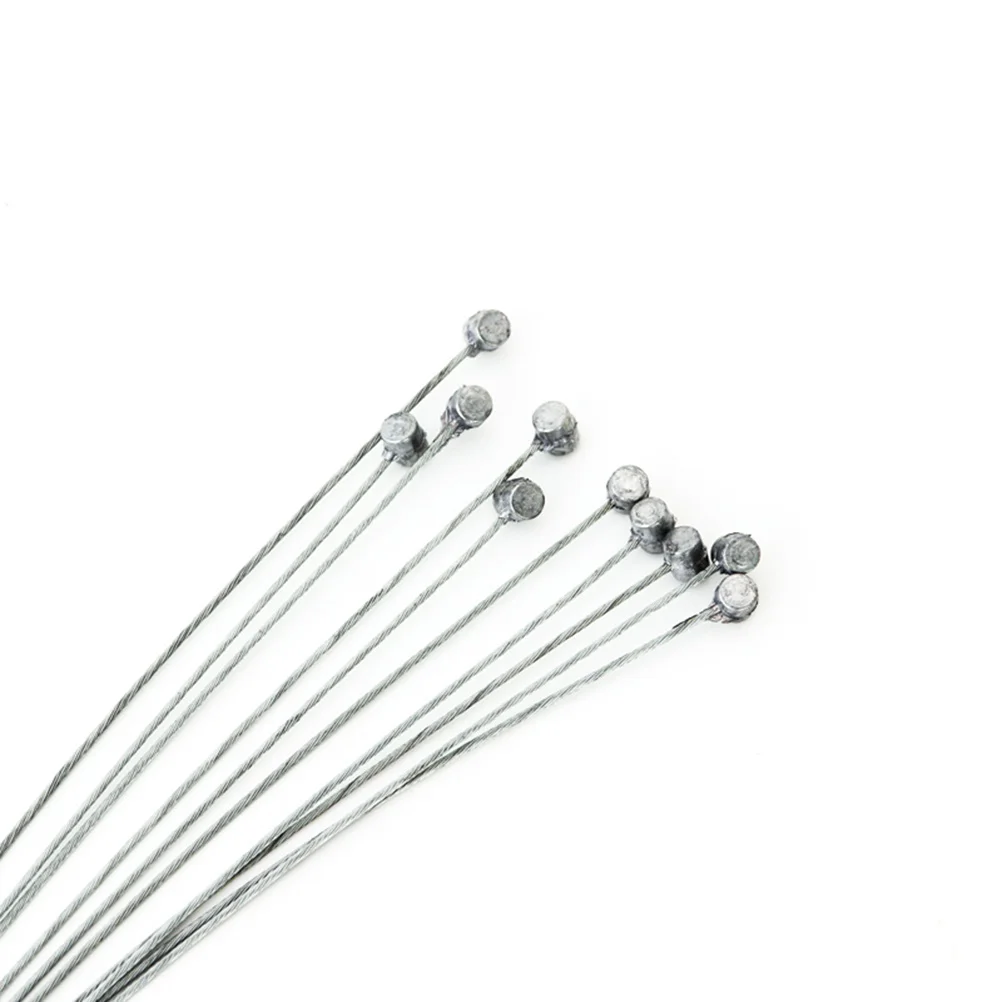 

10Pcs Bicycle Brake Cable Wire Premium Durable Mountain Electric Bike Brake Line Long Lasting Wear Resistant Bike Cable