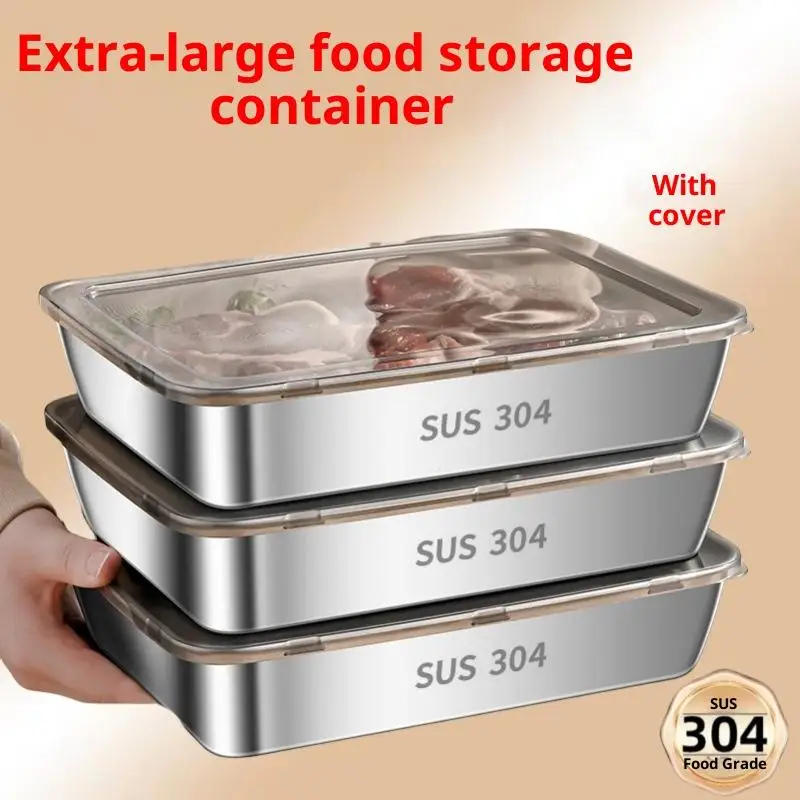 Многонаборные-1-2-3-5-шт-прочные-коробки-для-еды-из-нержавеющей-стали-304-кухонное-хранилище-с-крышкой-для-хранения-свежего-холодильника