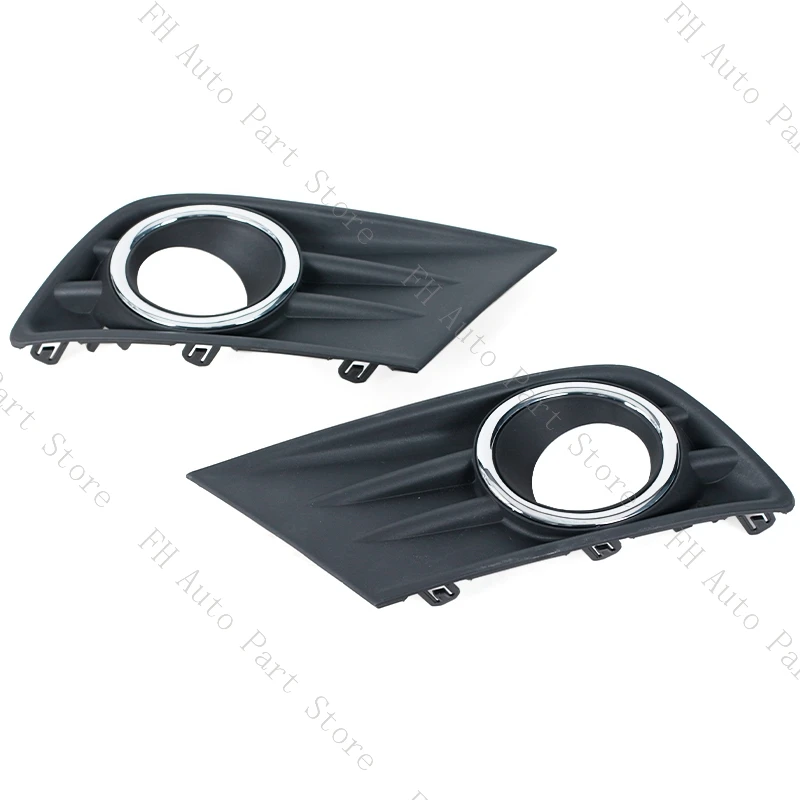 For Honda Pilot 2012 2013 2014 2015 Front Bumper Fog Lamp Light Trim Grille Cover Frame Lid Bezel Hood
