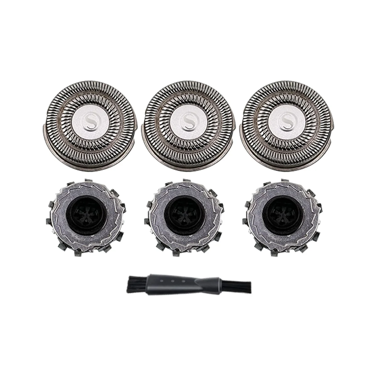 ماكينة حلاقة كهربائية راس شاومي ميجيا s500c ، s500 ، s300 ، مع صافي + فرشاة ، mjtxd01sks ، اكسسوارات القاطع