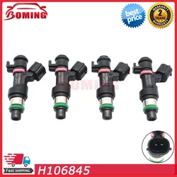 4PCS H106845 Car Fuel injectors Nozzle Fit For Renault Fluence 2.0 16V 16600-6863R 166006863R