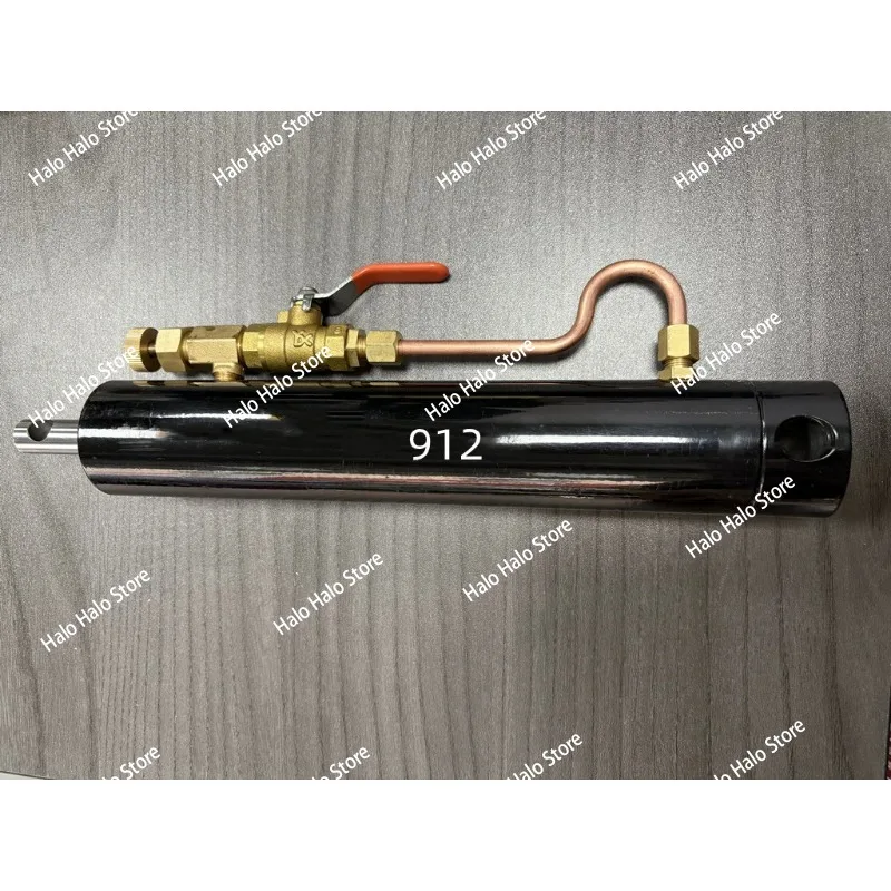 ماكينة نشر اسطوانة الزيت 712 مع مضخة زيت ماكينة النشر الهيدروليكية 912 الطول الإجمالي 320 مللي متر ملحقات ماكينة النشر اسطوانة #5