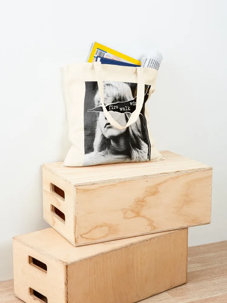 Fire Walk With Me - Laura Palmer Tote Bag large tote bag Canvas bag custom bags reusable shopping bags