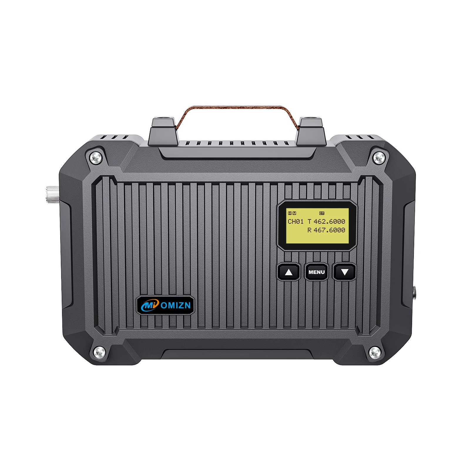 588 GMRS Repeater, Full Duplex Portable Radio Repeater, 25W Output, IP66 Waterproof, for Extended Range Communication, Compatibl