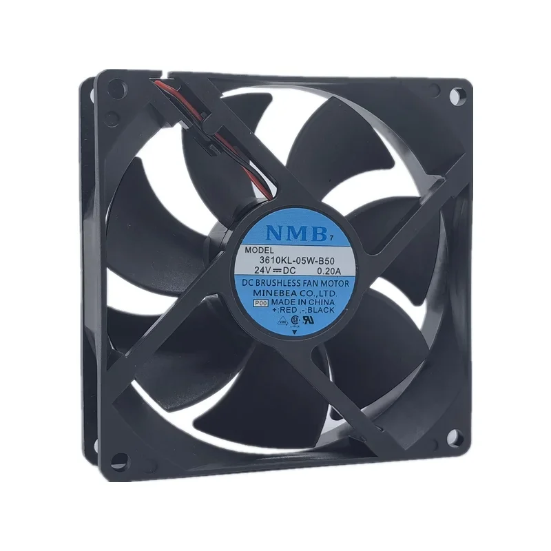 + جديد 9 سنتيمتر ل nmb-mat 3610KL-05W-B50 24 فولت 0.20a 9025 محول التردد الهيكل fan2-pack