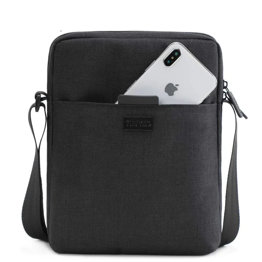 

Business Shoulder Bag for Men Work Canvas Husband Crossbody Bags Sling Bag Waterproof Man Shoulder Bag for 7.9' Ipad