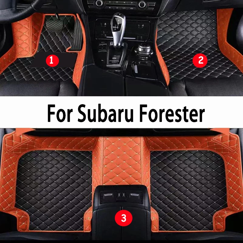 

Car Floor Mats For Subaru Forester 2012 2011 2010 2009 2008 Automobiles Interior Carpets Styling Waterproof Protect Foot Pads
