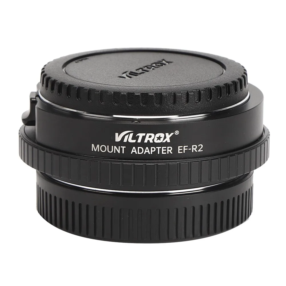 VILTROX EF-R2 Lens Adapter Auto Focus Aluminium Mount Ring for Canon EF/EF-S Lens to Canon EOS R Mount Camera Lens Macro Ring