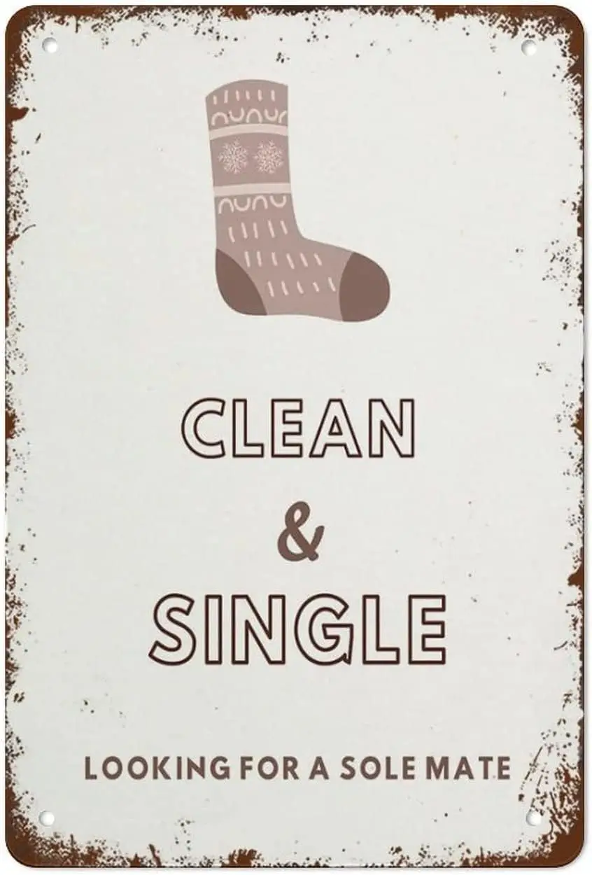 Home Decor Tin Sign Lost Socks Missing Sock Laundry Organization Laundry Room Laundry Organizer Office Pubs Metal Signs Wall Dec