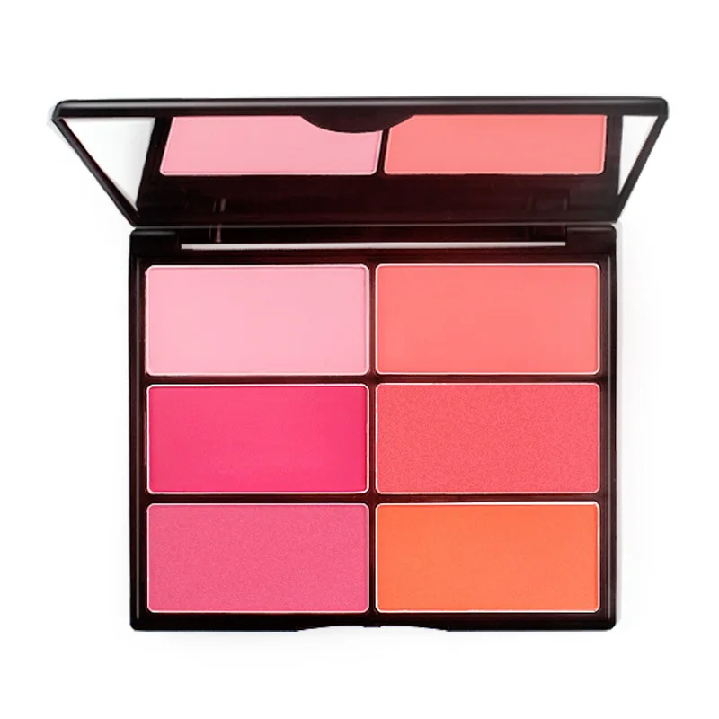 Makeup Artist Multi Blusher Stage Six Rouge Powder With High Natural Color Rendering Carmela Professional Makeup