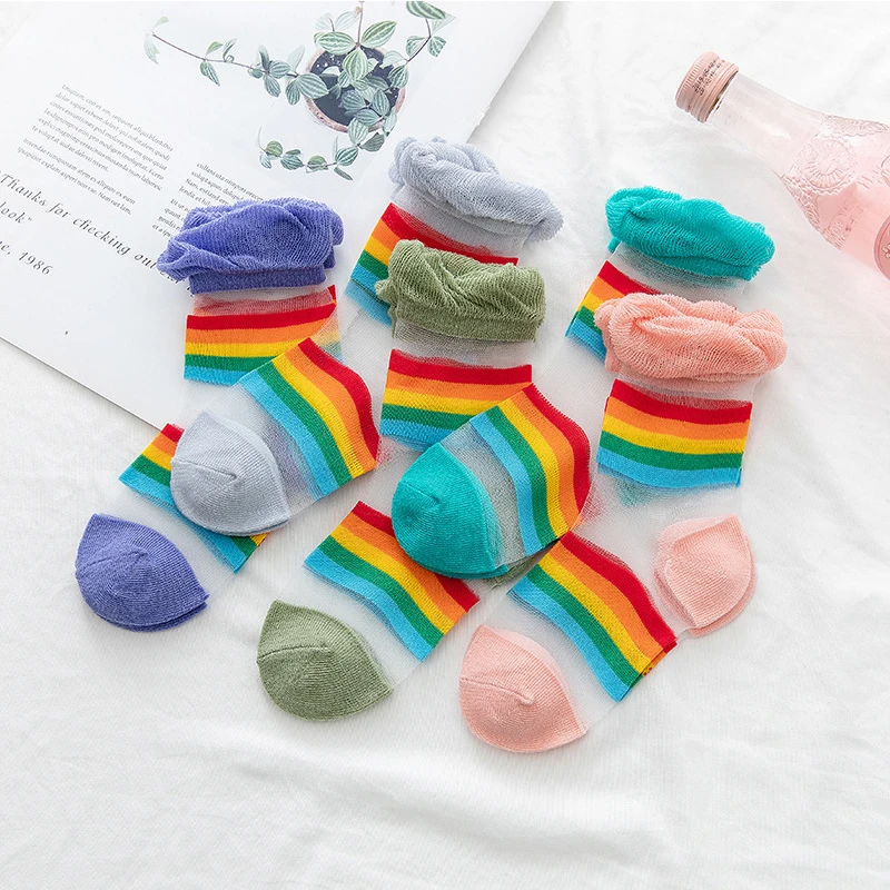5 Pairs/lot Animal Breathable Toddler Boys Ankle Sock 1 to 7 Yrs Spring Summer Thin Girls Sock Kids Cotton Mesh Boat Sock Lovely