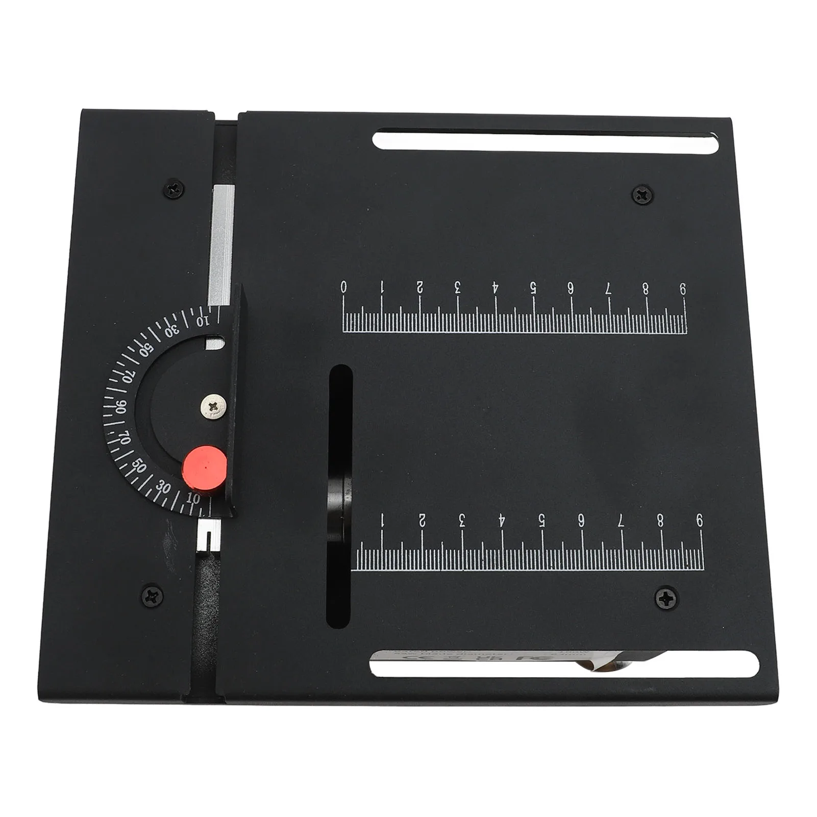 Mini Table Saw 100W 7 Speed Angle Blade Height Adjustable Mini Desktop Electric Saw Cutter for Wood PCB Acrylic Plastic 110-240V