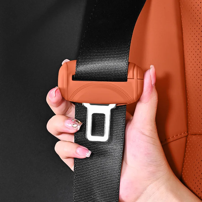 Universelle Silikon-Autositzgurt-Abdeckung, Kratzschutz für Autositzgurtschnallen, Schutzhülle zur Autositzdekoration – Detail 2