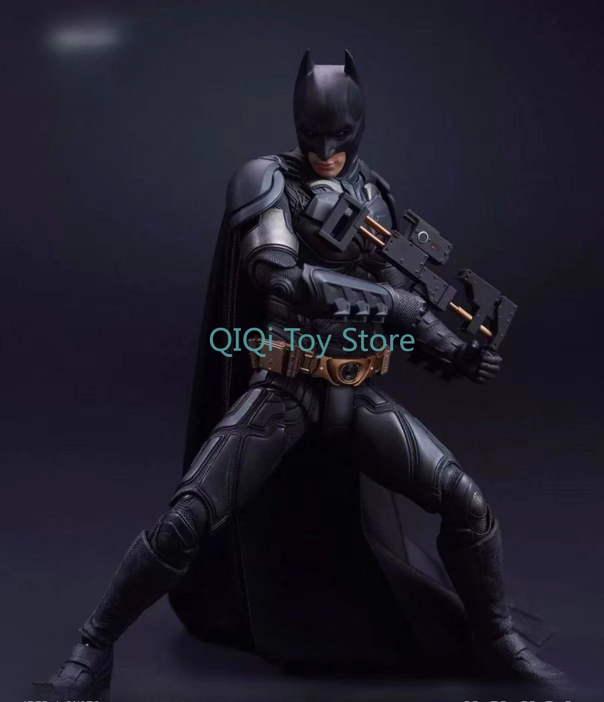 متوفر في المخزون، إصدار فاخر من Bell Dark Knight Rises 1/12 دمية متحركة HgM01 Nolan Trilogy Warner #1