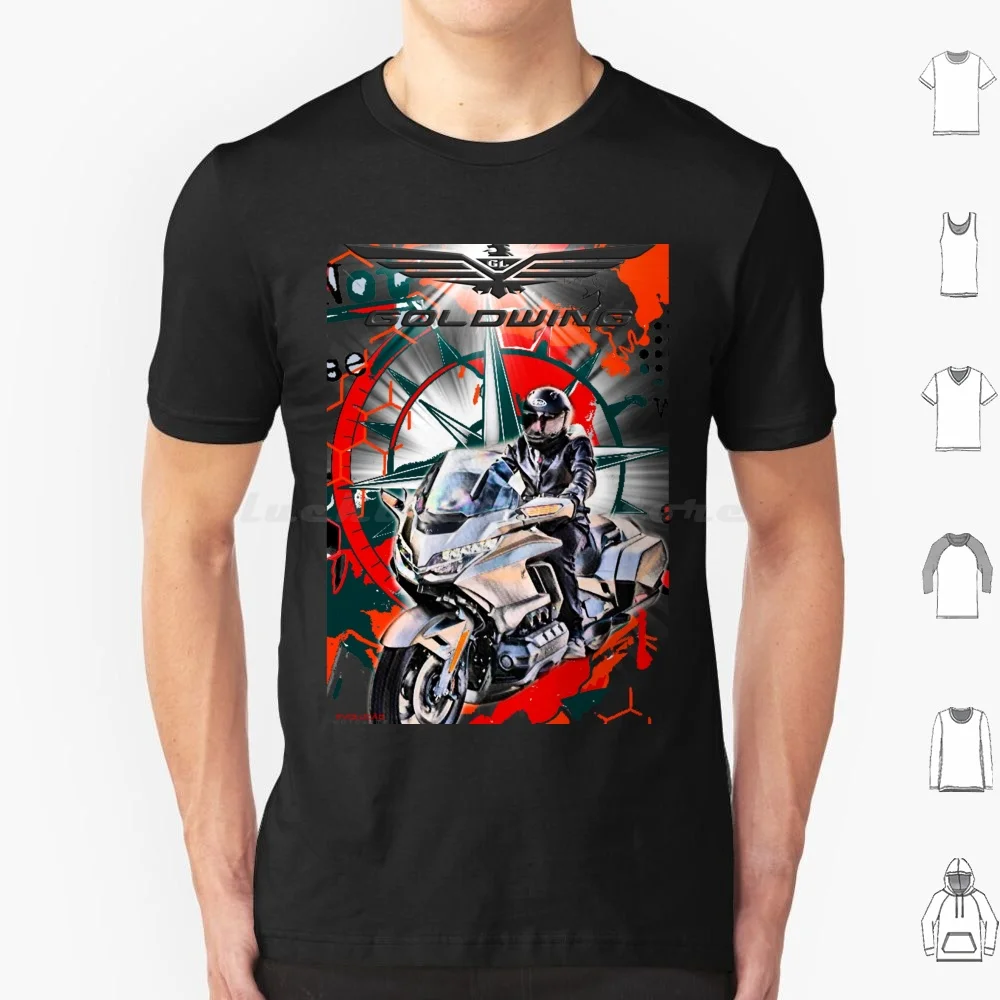 

Футболка Adventure Goldwing Gl1800 для мужчин, женщин и детей, 6xl, туристический мотоцикл, байкер, ветрозащита, внедорожный мотокросс, гонки