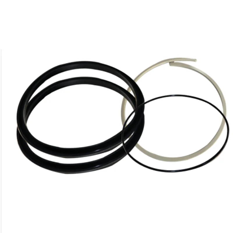 Tire Scraper Fittings Single And Double Exhaust Piston Seal Ring Steel Cover Seal Ring (For 186mm200mm Large Cylinder)