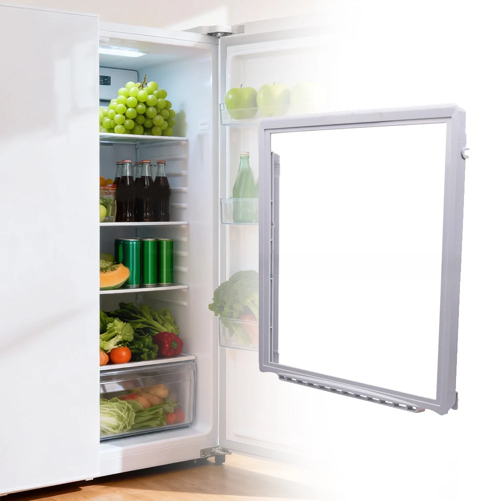 1PC 241973101 Refrigerator Shelf Frame 46.8*44.5cm Crisper Drawer Cover Frame Crisper Pan Cover Refrigerator Replace Accessories