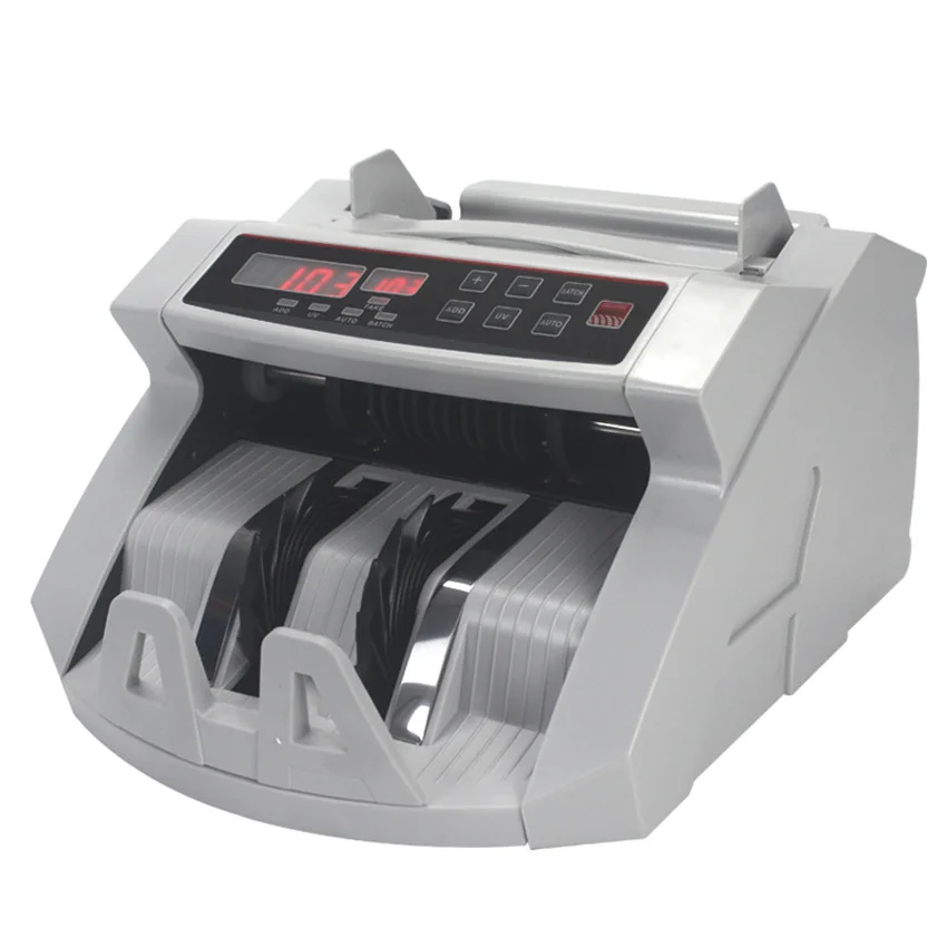 

Money Counter Electronic Multi Currency Banknote Counter Cash Counting Machine with LED Display for Banks Shops(Multi Currency)