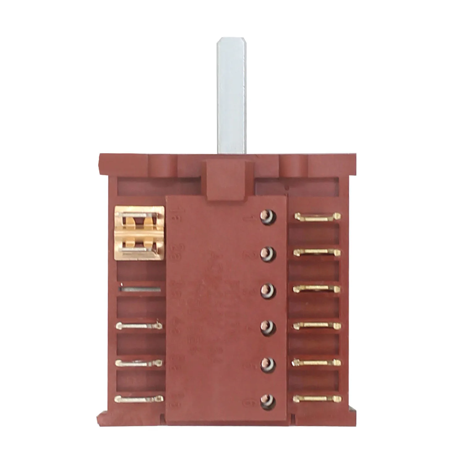 rotary Electrical Heater Power knob Switch  16A 250V gear switch Multi range stove oven switch FD103M 6+0