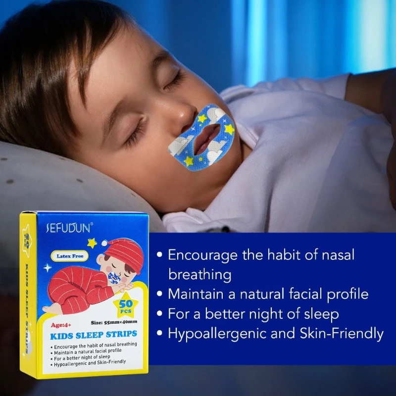 Mouth Strips for Mouth Breather for Less Mouth Breathing Sleep Strips Mouth Tap