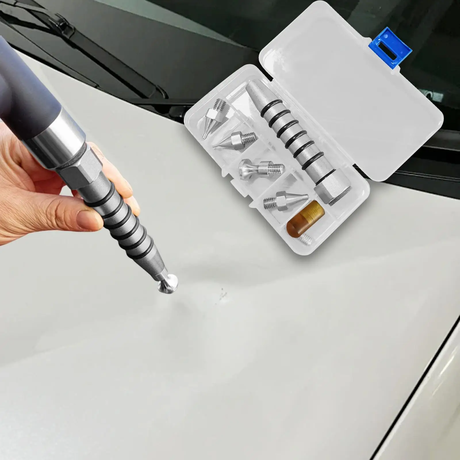 

Набор ручек для ремонта вмятин автомобиля M8, ремонт кузова автомобиля, профессиональный вариант двери автомобиля