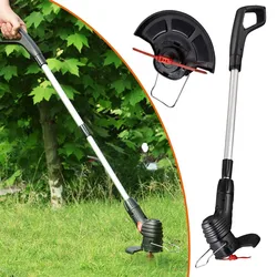 Electric Grass Trimmer Portable Rechargeable Cordless Bass Noise Flower Gardening Pruning Handheld Small Lawn Mowing Garden Tool