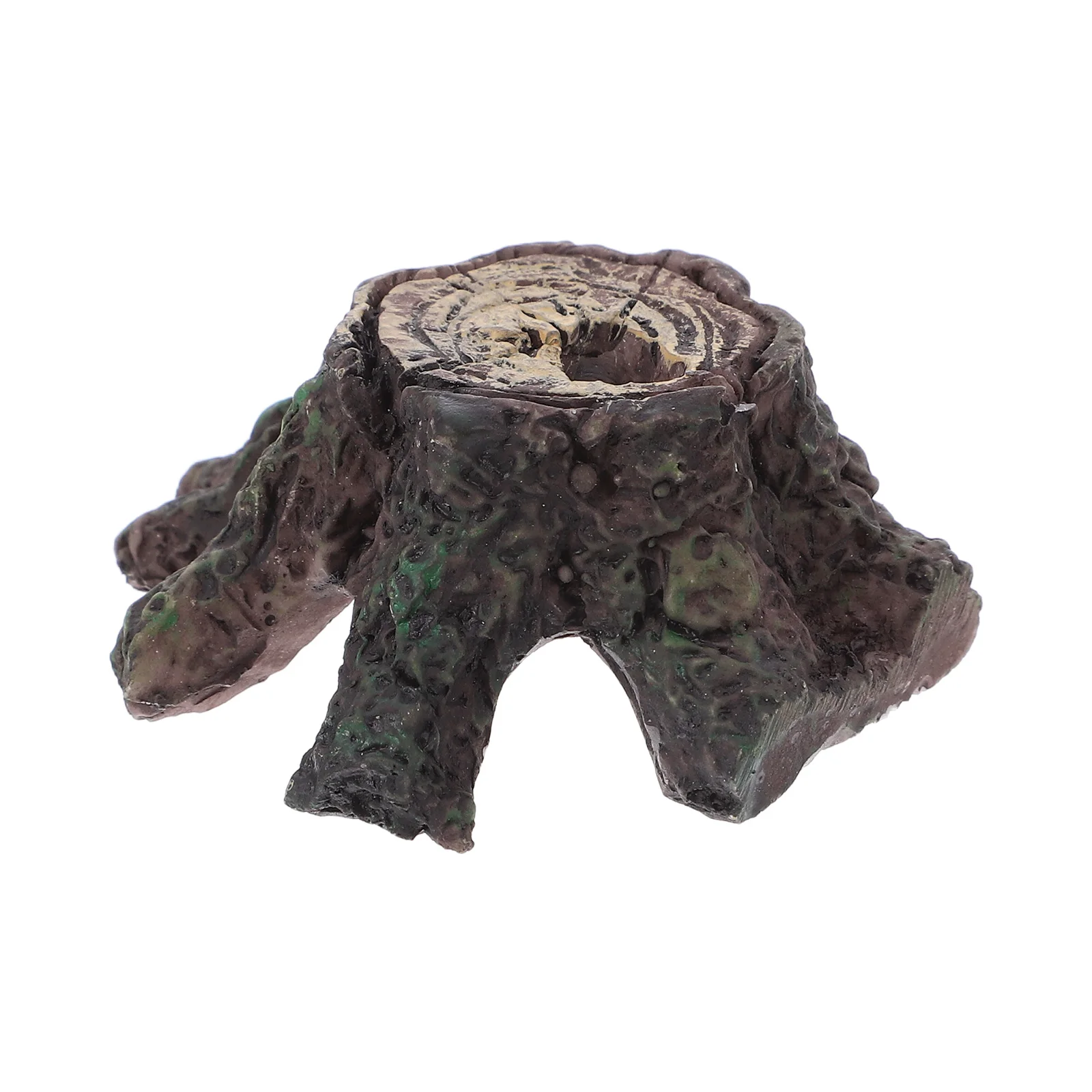 

Resin Root Decoration Fish Tank Accessories Realistic Tree Trunk Ornaments Safe Durable Mini Landscape Turtle Betta