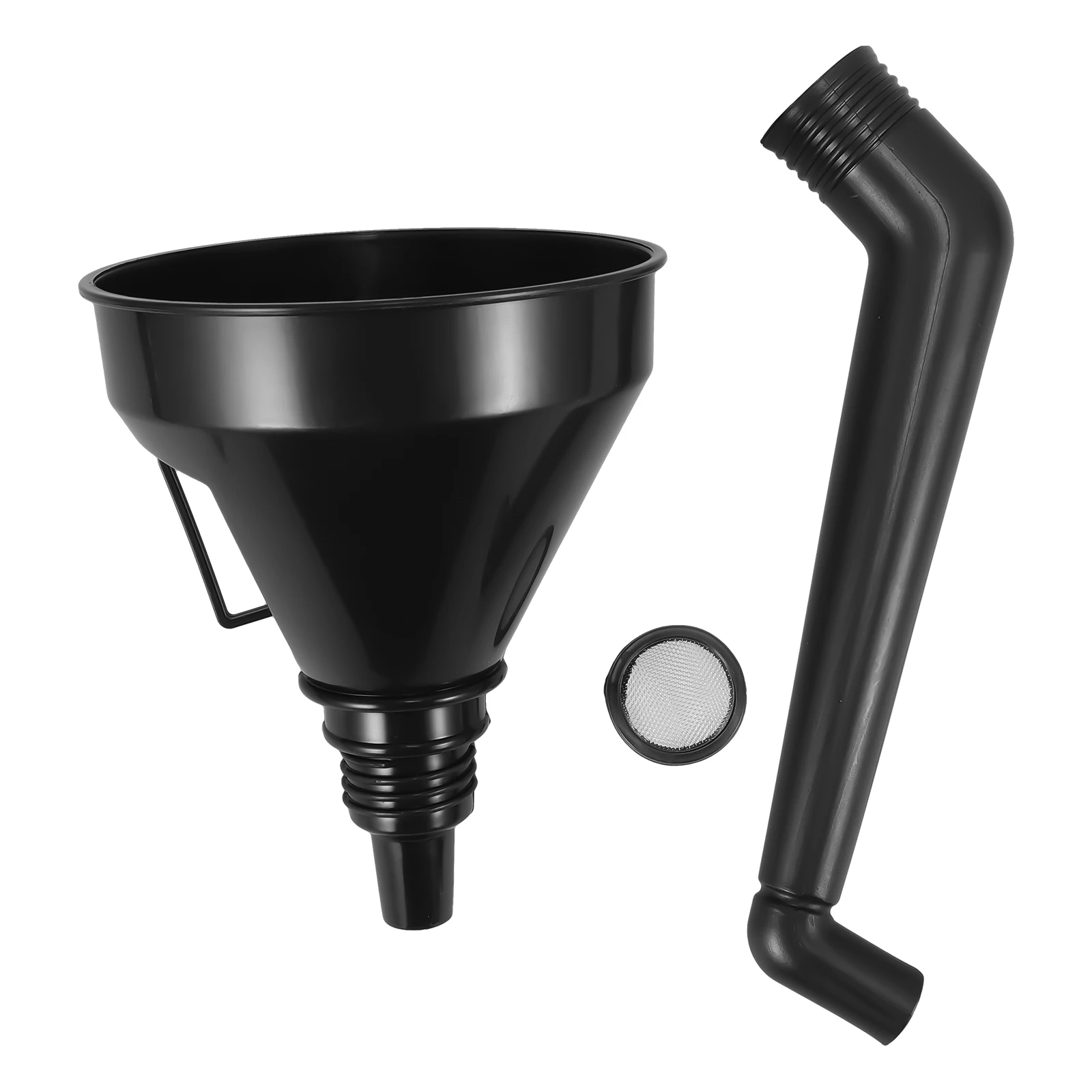 

Flexible Fuel Funnel 130MM Bend Handle Filter Car Motorcycle SUV Truck RV Oil Funnel Kit Filling Bottles Gasoline