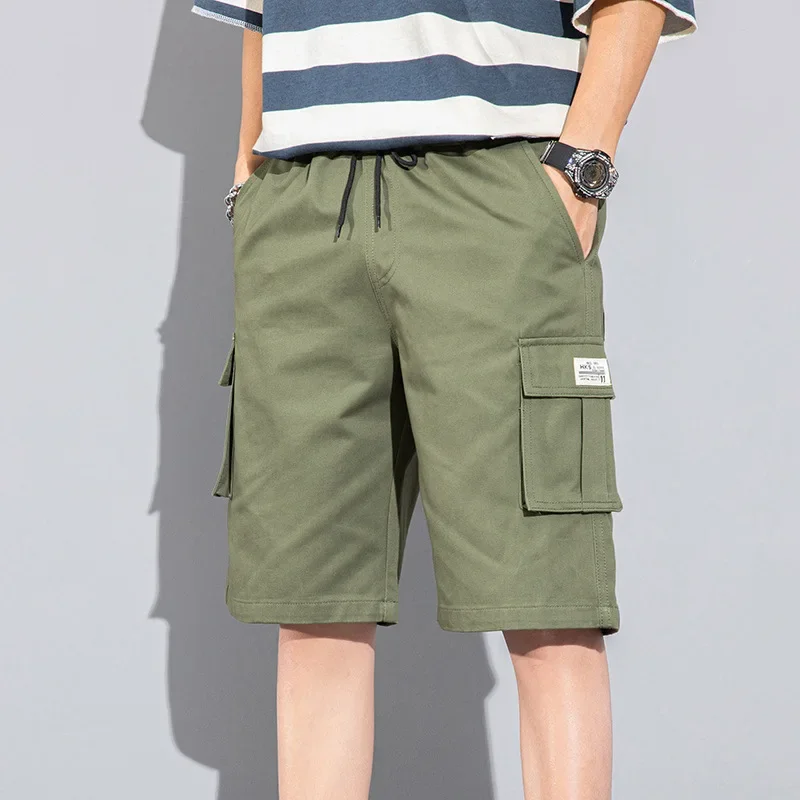 

Large Size Tooling Shorts Men's Loose Straight Sports Men's Pants Summer Casual Five-point Pants