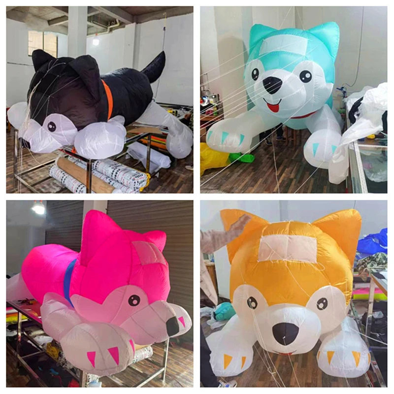 Free Shipping giant kites flying inflatable kites dog kite pendant soft kite outdoor toy wind pointer inflatable toys big kite